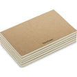 ViewSonic PEO-021-CWW Replacement Writing Pads for ID0730 ViewBoard Notepad - 5-Pack Brown Wood-Free Notebooks, 50 Pages Each, 164x103mm ViewSonic