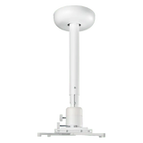 ViewSonic PJ-WMK-007 Universal Projector Ceiling Mount – 55 lbs Capacity, 19.7"-30.7" Adjustable Arms, White, Four Dual-Joint Supports. Projector Mounts ViewSonic