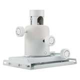 ViewSonic PJ-WMK-007 Universal Projector Ceiling Mount – 55 lbs Capacity, 19.7"-30.7" Adjustable Arms, White, Four Dual-Joint Supports. Projector Mounts ViewSonic