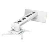 ViewSonic PJ-WMK-305 Universal Wall Mount Kit for Short Throw Projectors – Adjustable Arm 26"-50" (495-1250mm), 33 lbs Capacity, White, Compatible with PJD5/6, PS5/6, LS6, PX7 Series. Projector Mounts ViewSonic