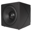 PhaseTech Power Lux PL-12s 12" Sealed DSP Subwoofer – Black Speakers SoundTube