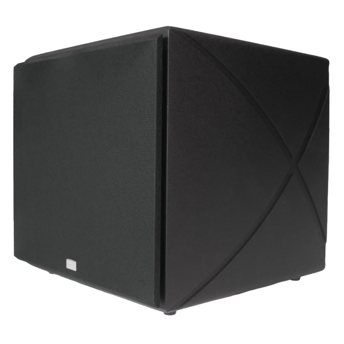PhaseTech Power Lux PL-12s 12" Sealed DSP Subwoofer – Black Speakers SoundTube
