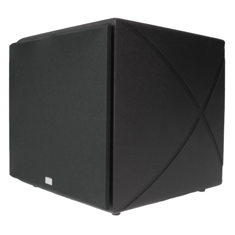 PhaseTech Power Lux PL-12s 12" Sealed DSP Subwoofer – Black Speakers SoundTube