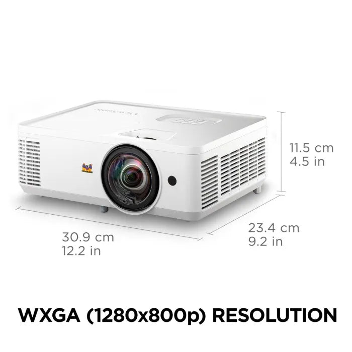 ViewSonic PS502W 4,000 ANSI Lumens WXGA Short Throw DLP Projector ViewSonic