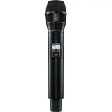 Shure QLXD2/N8SB Digital Handheld Wireless Transmitter with Nexadyne 8/S Supercardioid Capsule G50 Band Black Microphones Shure