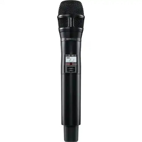 Shure QLXD2/N8SB Digital Handheld Wireless Transmitter with Nexadyne 8/S Supercardioid Capsule G50 Band Black Microphones Shure