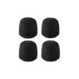 Shure RK187WS Snap‑Fit Foam Windscreen (4‑Pack) Microphones Shure