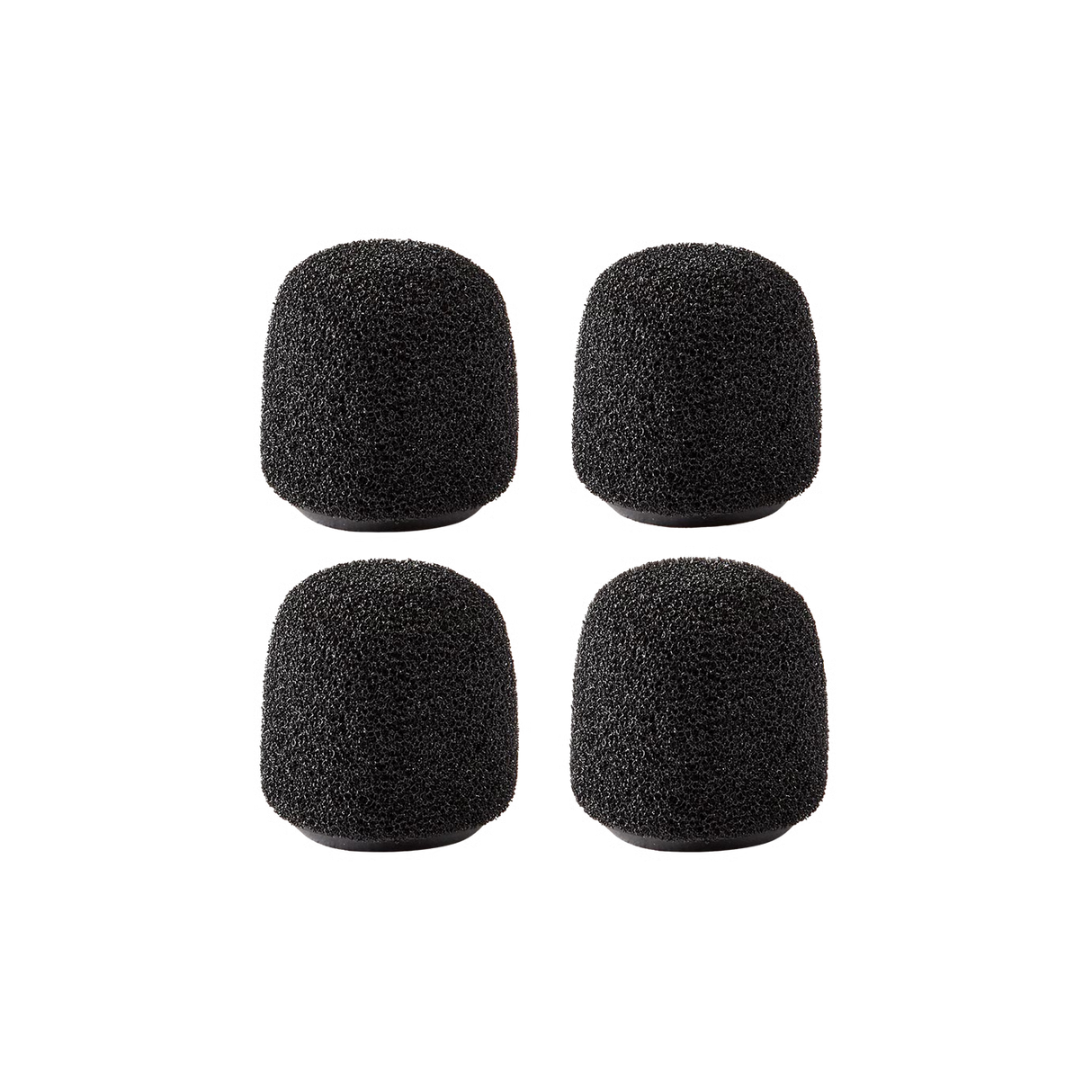 Shure RK187WS Snap‑Fit Foam Windscreen (4‑Pack) Microphones Shure