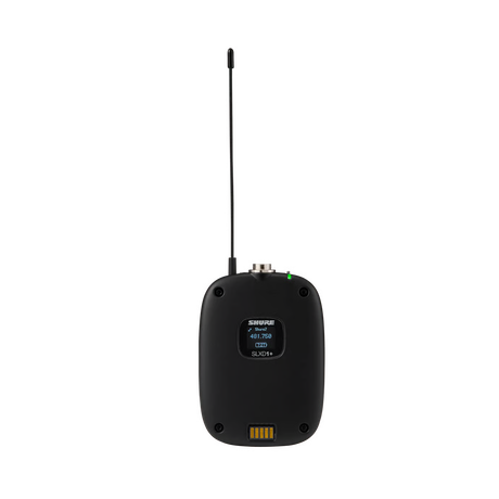 Shure SLXD14+/153T-G57 Digital Wireless Bodypack System with MX153T Earset Headworn Microphone Microphones Shure