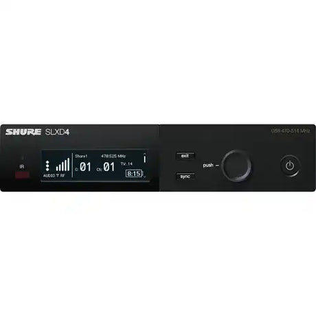 Shure SLXD24/N8CB-G58 Digital Wireless Handheld Microphone System with Nexadyne 8/C Capsule Microphones Shure