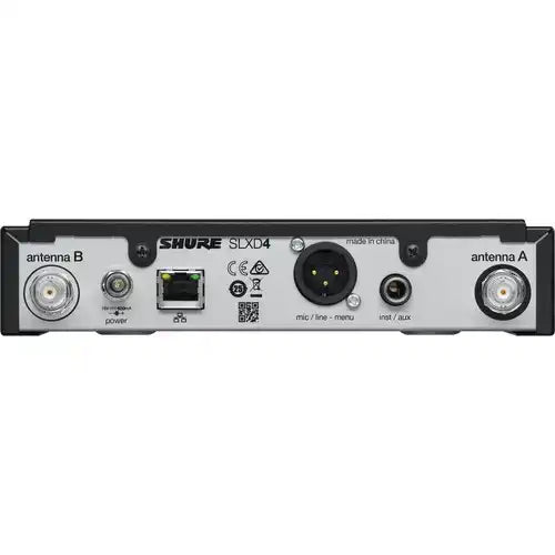 Shure SLXD24/N8CB-G58 Digital Wireless Handheld Microphone System with Nexadyne 8/C Capsule Microphones Shure
