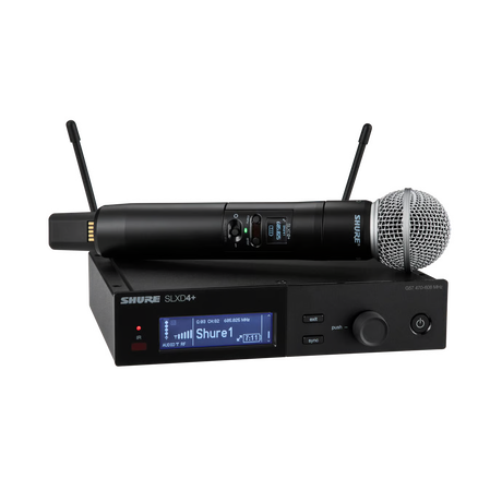 Shure SLXD24+/58-G57 Digital Wireless Handheld Microphone System with SM58 Microphones Shure