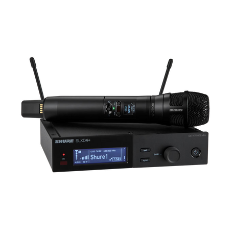 Shure SLXD24+/N8C-G57 Digital Wireless System with Nexadyne 8/C Handheld Microphone Microphones Shure
