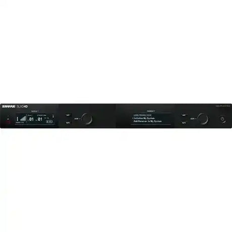 Shure SLXD24D/N8CB Dual Wireless Handheld System – Nexadyne 8/C Cardioid, Digital Wireless Microphones Shure