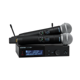 Shure SLXD24D+/58-G57 Dual Wireless Vocal System with 2 SM58 Handheld Transmitters Microphones Shure