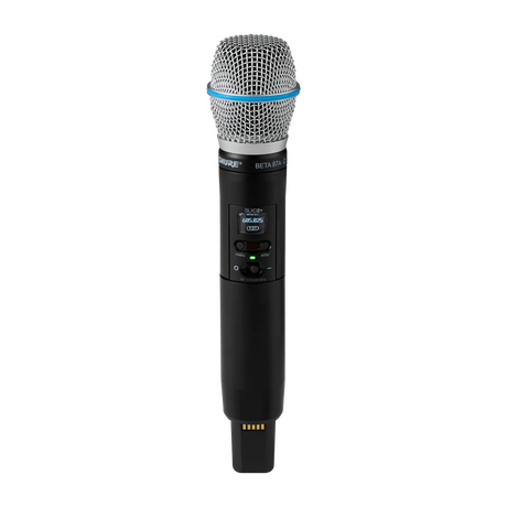 Shure SLXD24+/B87A-G57 Digital Wireless Vocal System with Beta 87A Handheld Transmitter Microphones Shure