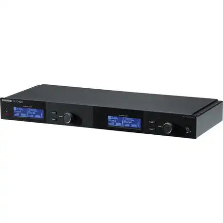 Shure SLXD4Q+ Quad Wireless Receiver – 4-Channel G57 Digital Rack Receiver Microphones Shure