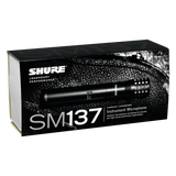 Shure SM137-LC Cardioid Condenser Instrument Microphone Microphones Shure