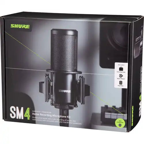 Shure SM4-K Home Recording Microphone Microphones Shure