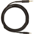 Shure SRH-CABLE-COILED Coiled Headphone Cable - Professional 3.5mm Bayonet Replacement Cable for SRH Series Studio Headphones with Coiled Design Microphones Shure