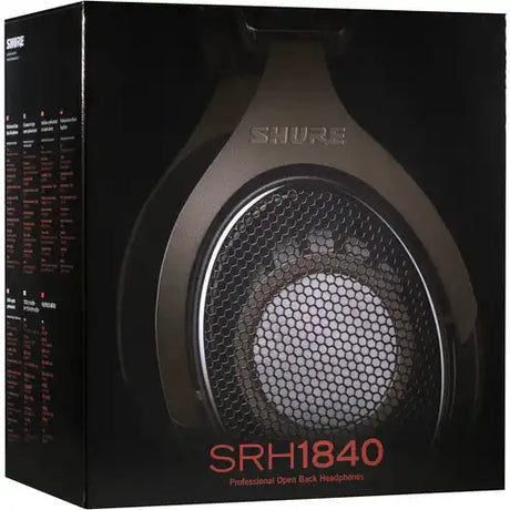 Shure SRH1840 Premium Open-Back Headphones Microphones Shure