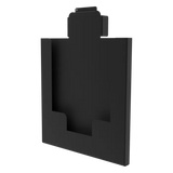 ViewSonic STND-042-LH1 Literature Holder Attachment, Black, Brochure & Pamphlet Display Accessory for STND-042 Retail Stand ViewSonic