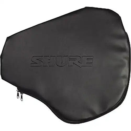 Shure WA874ZP Zippered Pouch - Professional Protective Storage Case for KSM8 and KSM9 Handheld Microphones with Secure Zipper Closure Microphones Shure