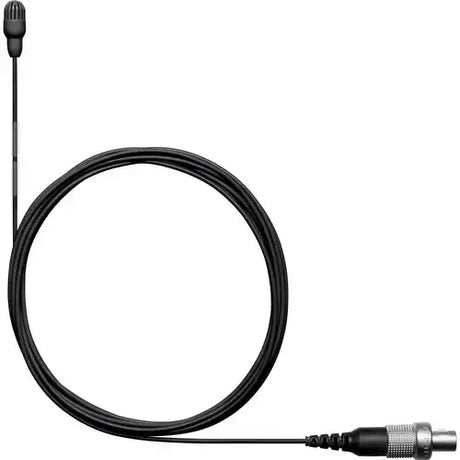 Shure TwinPlex TL45B/O-LEMO Omnidirectional Subminiature Lavalier Microphone – Black, Low Sensitivity, 3-Pin LEMO Connector Microphones Shure
