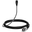 Shure TwinPlex TL45B/O-LEMO Omnidirectional Subminiature Lavalier Microphone – Black, Low Sensitivity, 3-Pin LEMO Connector Microphones Shure