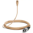Shure TwinPlex TL45T/O-LEMO Omnidirectional Subminiature Lavalier Microphone – Tan, Low Sensitivity, 3-Pin LEMO Connector Microphones Shure