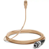 Shure TwinPlex TL45T/O-LEMO Omnidirectional Subminiature Lavalier Microphone – Tan, Low Sensitivity, 3-Pin LEMO Connector Microphones Shure