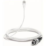 Shure TwinPlex TL45W/O-LEMO Omnidirectional Subminiature Lavalier Microphone – White, Low Sensitivity, 3-Pin LEMO Connector Microphones Shure