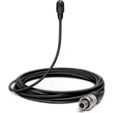 Shure TwinPlex TL46B/O-LEMO Omnidirectional Subminiature Lavalier Microphone – Black, High Sensitivity, 3-Pin LEMO Connector Microphones Shure