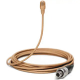 Shure TwinPlex TL46C/O-LEMO Omnidirectional Subminiature Lavalier Microphone – Cocoa, High Sensitivity, 3-Pin LEMO Connector Microphones Shure