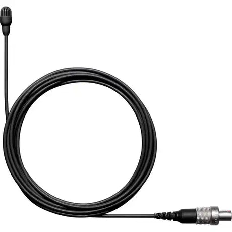 Shure TwinPlex TL47B/O-LEMO-A Omnidirectional Lavalier Microphone with Accessories (Black) Microphones Shure