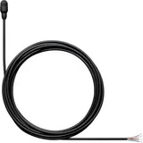 Shure TL47B/O-NC-A TwinPlex Omnidirectional Lavalier Microphone (Black, Low Sensitivity, No Connector / Pigtail Leads) Microphones Shure