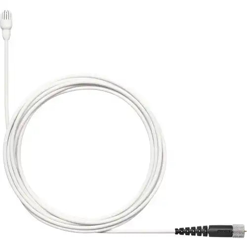 Shure TL47W/O-MDOT-A TwinPlex Omnidirectional Subminiature Lavalier Microphone (White, Microdot) Microphones Shure
