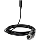 Shure TL48B/O-MDOT-A TwinPlex Omnidirectional Subminiature Lavalier Microphone (Black, Microdot) Microphones Shure