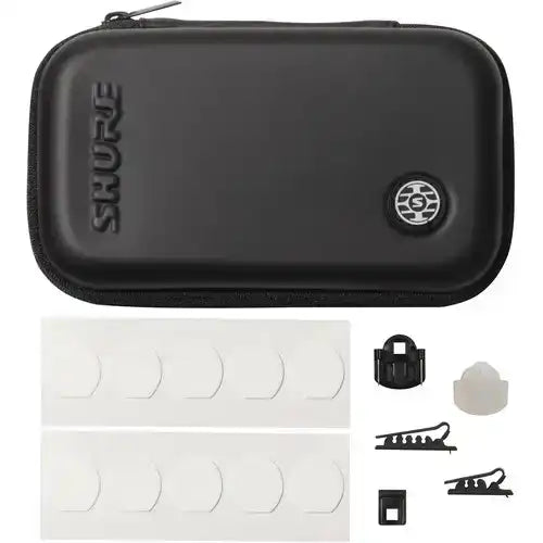 Shure TL48B/O-MDOT-A TwinPlex Omnidirectional Subminiature Lavalier Microphone (Black, Microdot) Microphones Shure