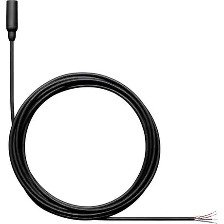Shure TwinPlex TL48B/O-NC-A Omnidirectional Lavalier Microphone with Accessories (Black, Pigtail) Microphones Shure