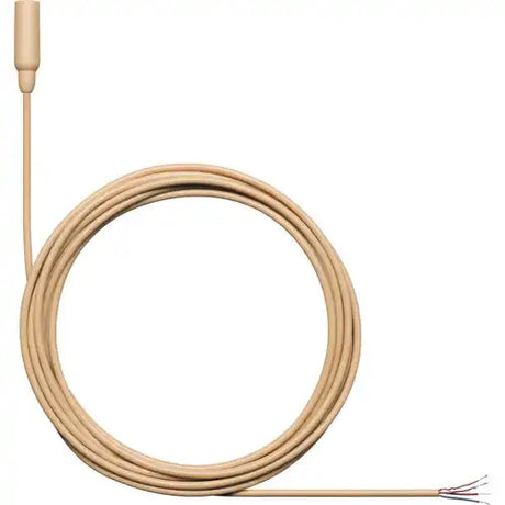 Shure TwinPlex TL48T/O-NC-A Omnidirectional Lavalier Microphone with Accessories (Tan, Pigtail) Microphones Shure