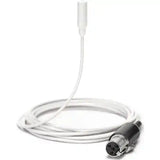 Shure TL48W/O-MTQG-A TwinPlex Omnidirectional Subminiature Lavalier Microphone (White, TA4F) Microphones Shure