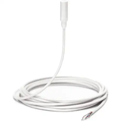 Shure TwinPlex TL48W/O-NC-A Omnidirectional Lavalier Microphone with Accessories (White, Pigtail) Microphones Shure