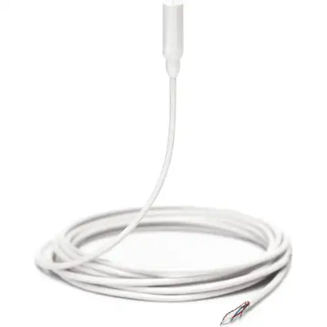 Shure TwinPlex TL48W/O-NC-A Omnidirectional Lavalier Microphone with Accessories (White, Pigtail) Microphones Shure