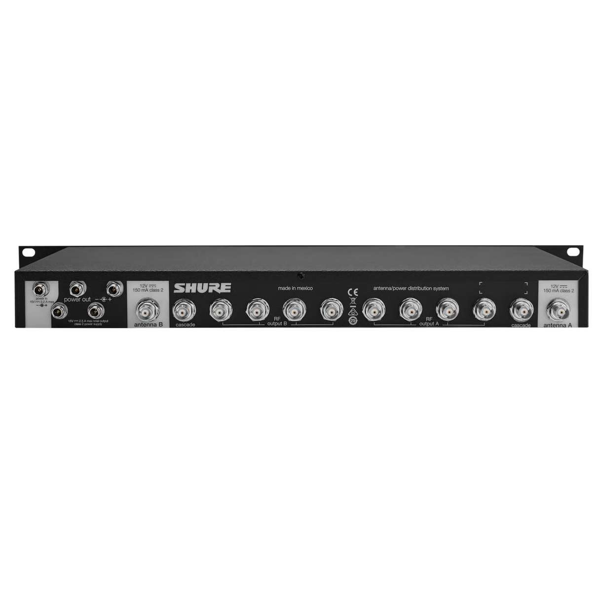 Shure UA844+V/LC VHF Antenna Distribution System Microphones Shure