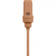 Shure UL4C/C-LM3-A UniPlex Cardioid Subminiature Lavalier Microphone (Cocoa, LEMO 3-Pin) Microphones Shure