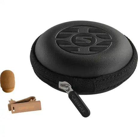 Shure UL4C/C-LM3-A UniPlex Cardioid Subminiature Lavalier Microphone (Cocoa, LEMO 3-Pin) Microphones Shure
