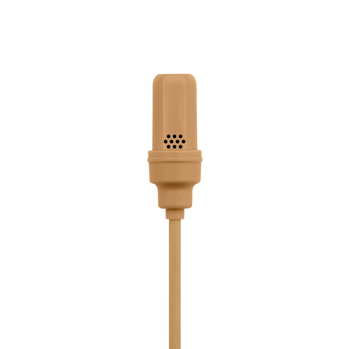 Shure UL4T/C-MTQG-A UniPlex Cardioid Subminiature Lavalier Microphone (Tan) Microphones Shure