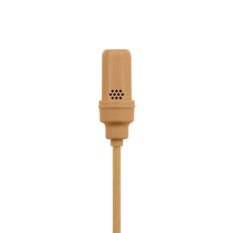 Shure UL4T/C-MTQG-A UniPlex Cardioid Subminiature Lavalier Microphone (Tan) Microphones Shure