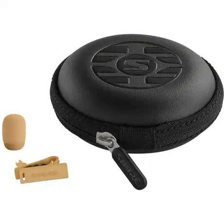 Shure UL4C/C-MTQG-A UniPlex Cardioid Subminiature Lavalier Microphone (Cocoa) Microphones Shure